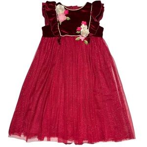 Monsoon Velvet And‎ Tulle Dress